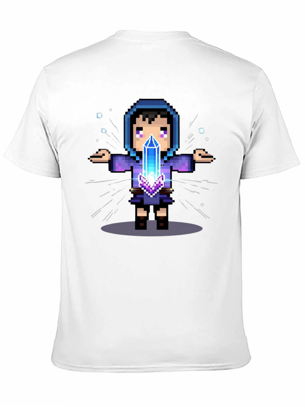 Pixel Wizard Graphic Tee