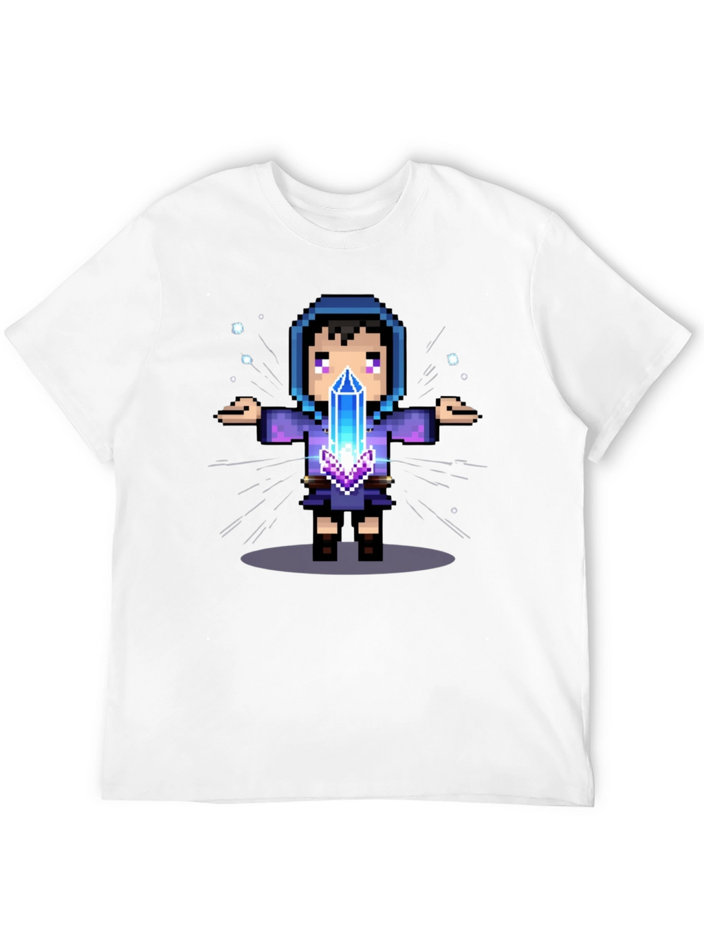 Pixel Wizard Graphic Tee