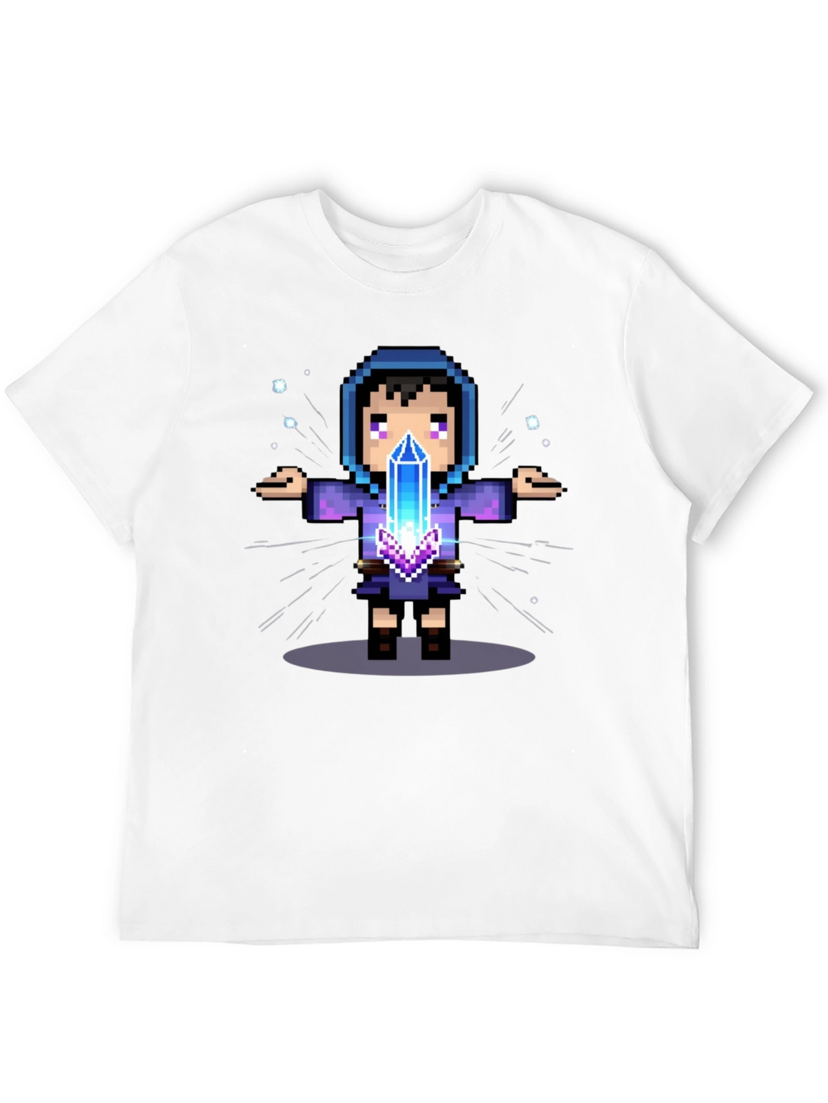 Pixel Wizard Graphic Tee