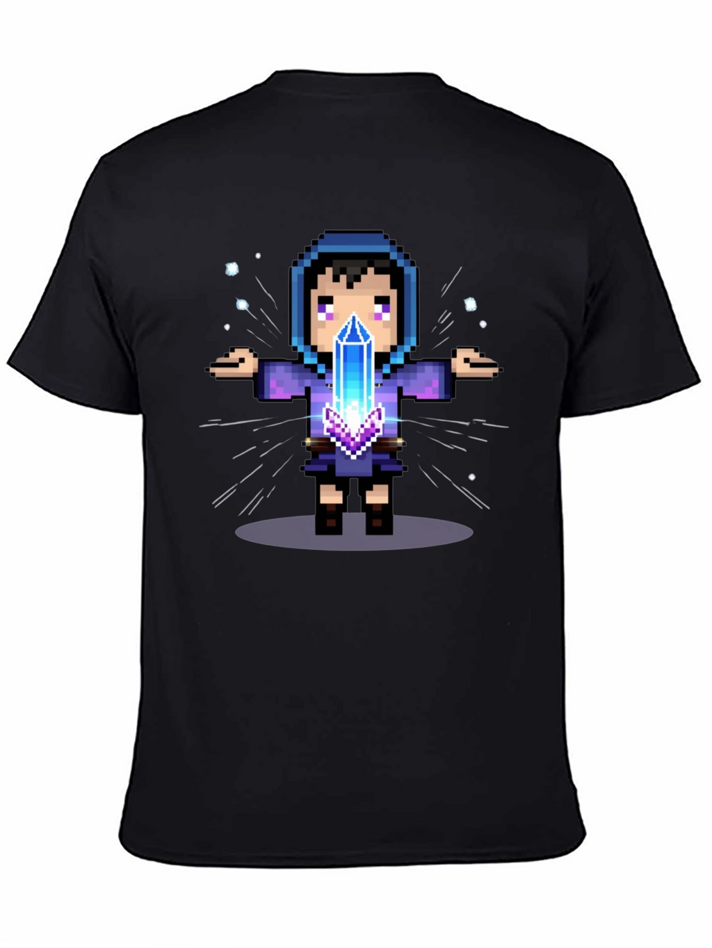 Pixel Wizard Graphic Tee