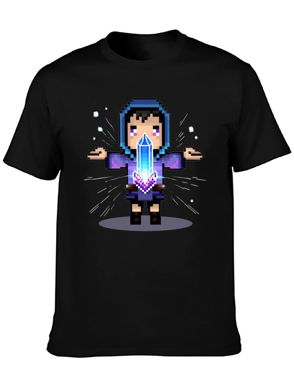 Pixel Wizard Graphic Tee