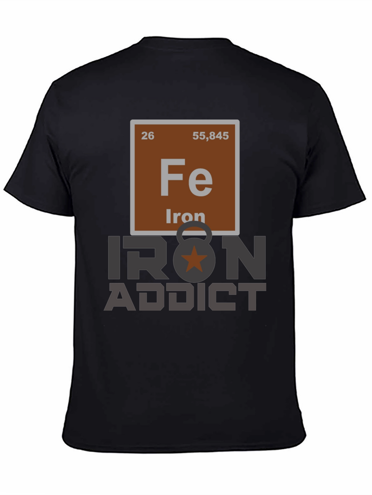 Iron Addict T-Shirt - Periodic Table Design