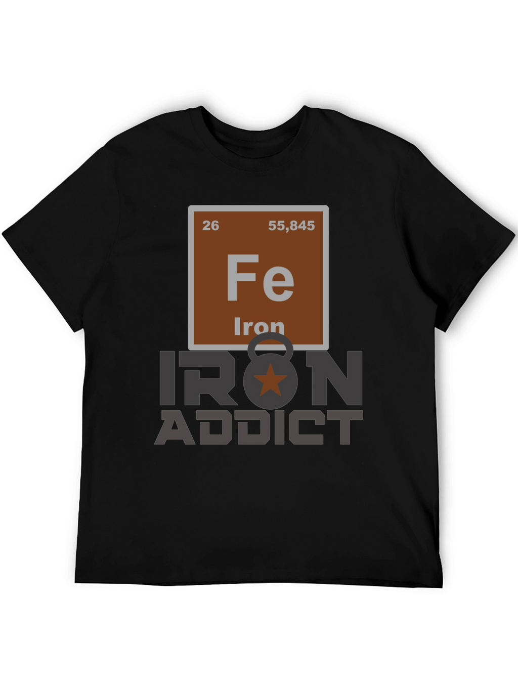 Iron Addict T-Shirt - Periodic Table Design