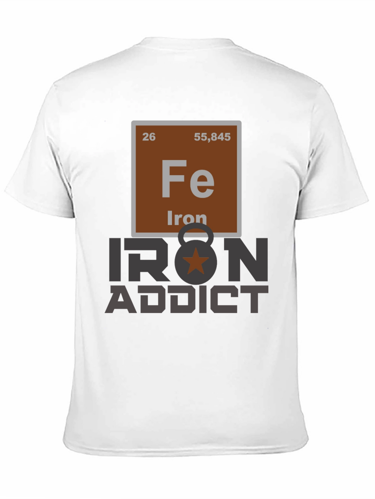 Iron Addict T-Shirt - Periodic Table Design