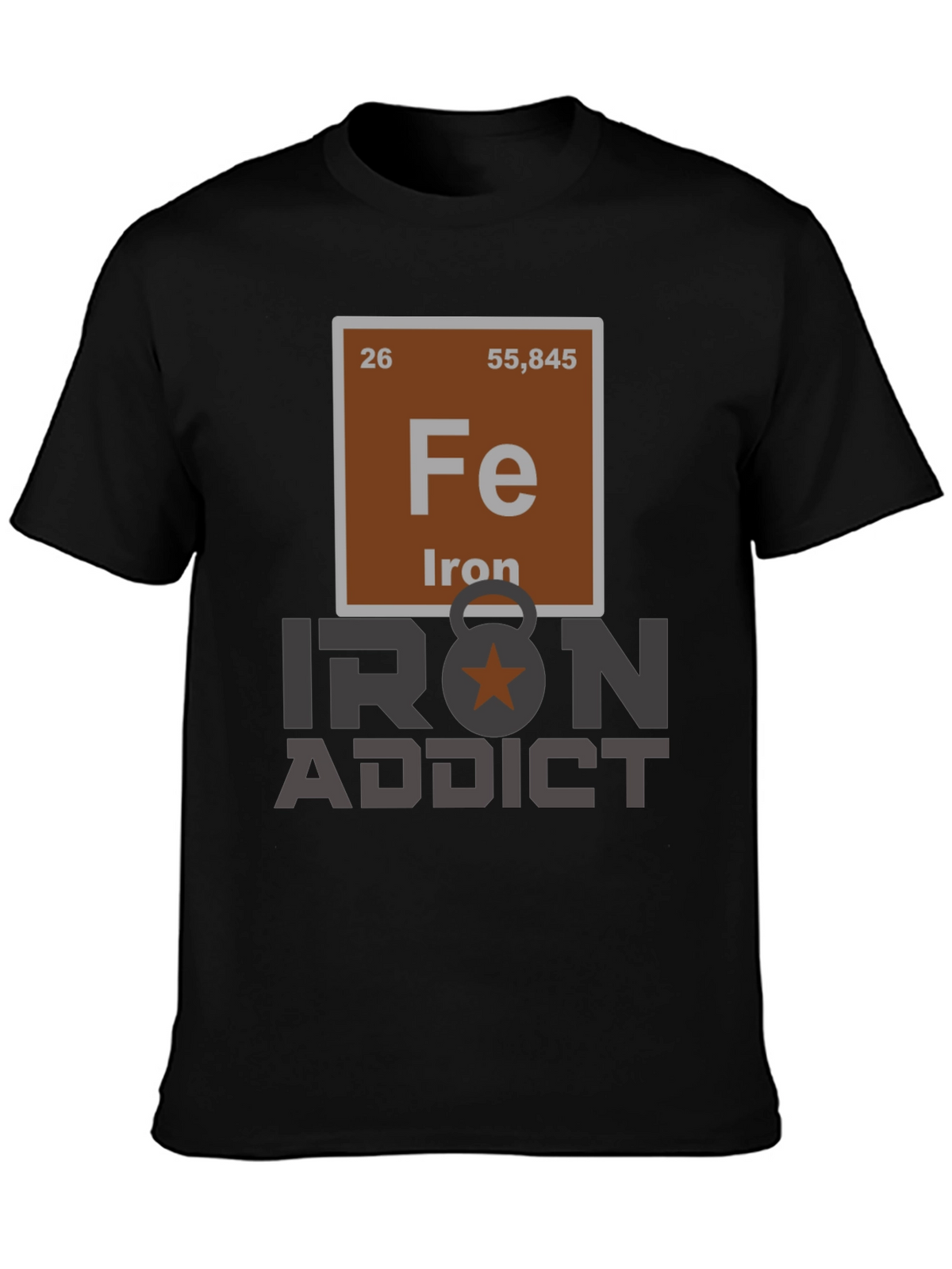 Iron Addict T-Shirt - Periodic Table Design