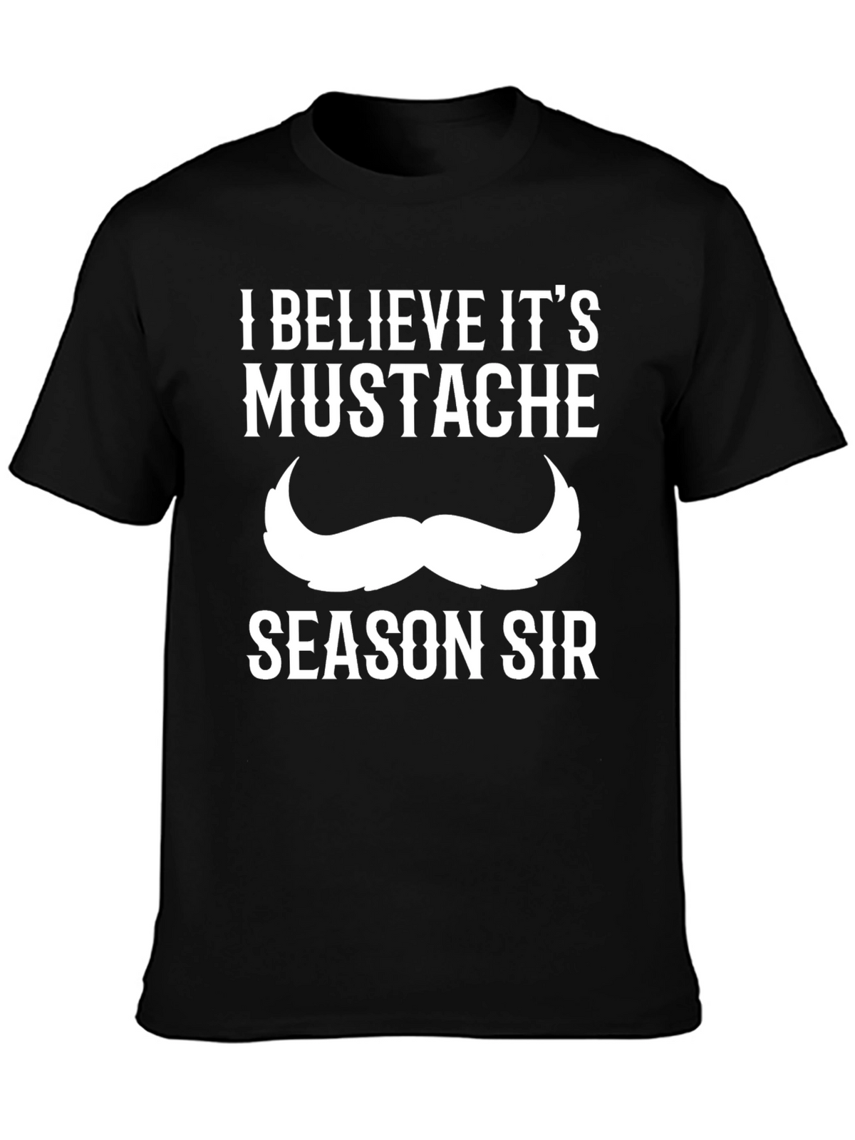 Mustache Season Tee - Funny Graphic T-Shirt