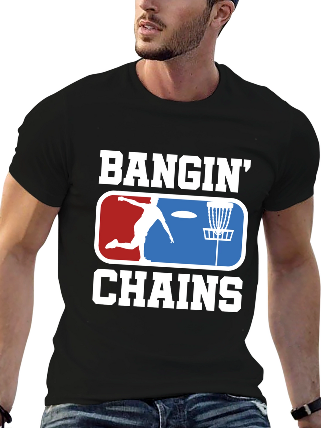 Bangin Chains Disc Golf T-Shirt