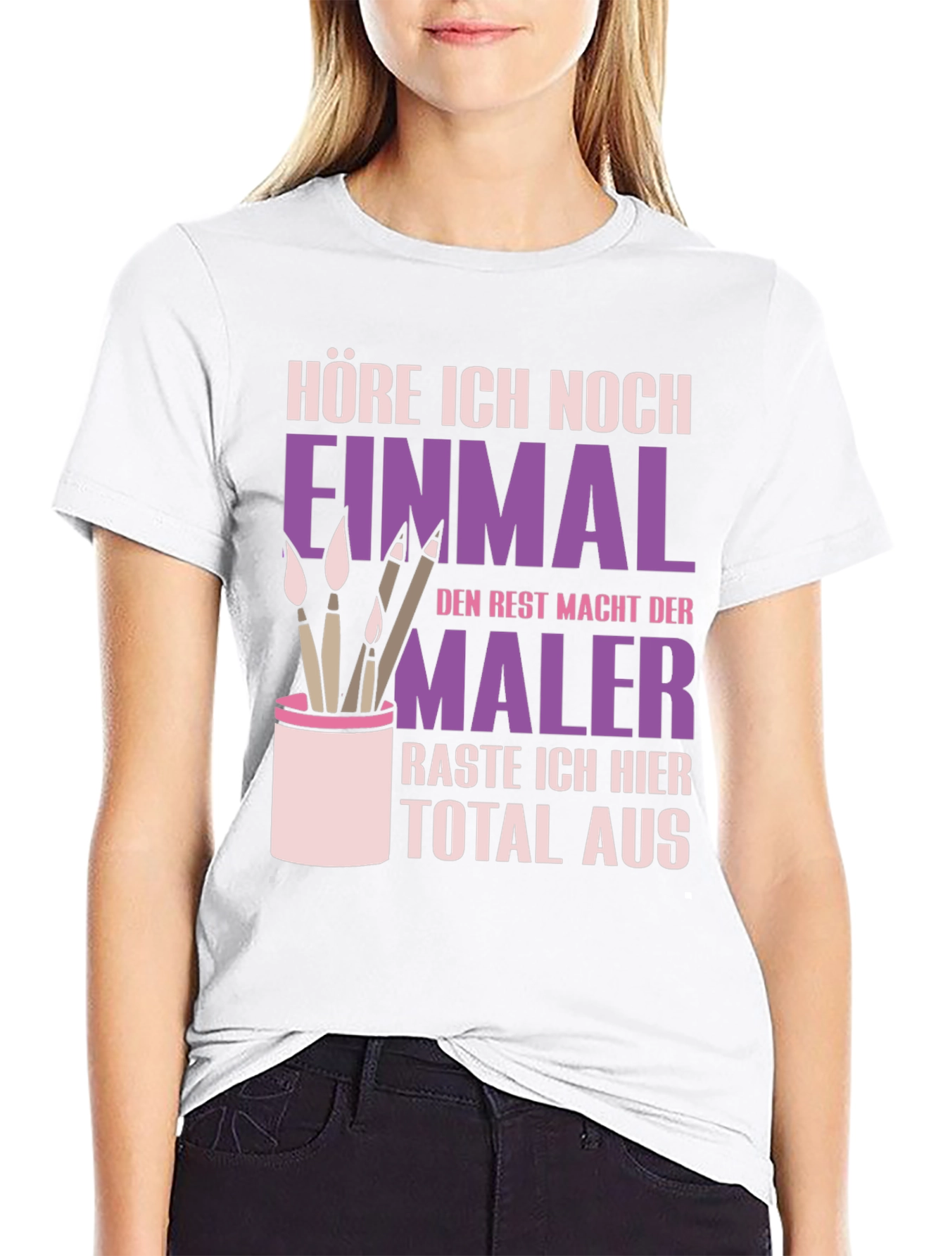 Painters Humorous German T-Shirt
