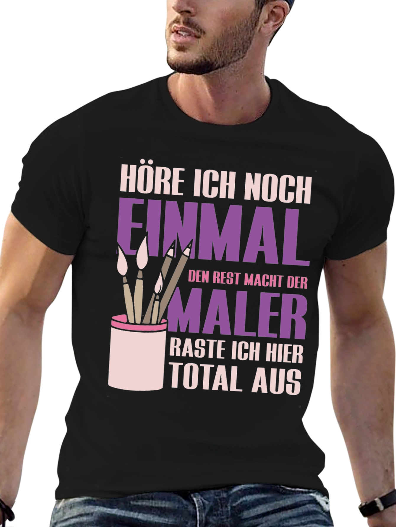 Painters Humorous German T-Shirt