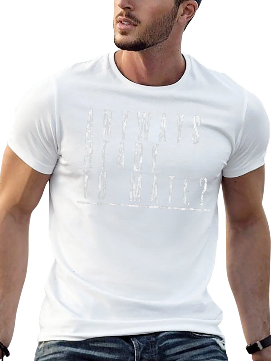 Anyways Ready to Mate? Graphic T-Shirt