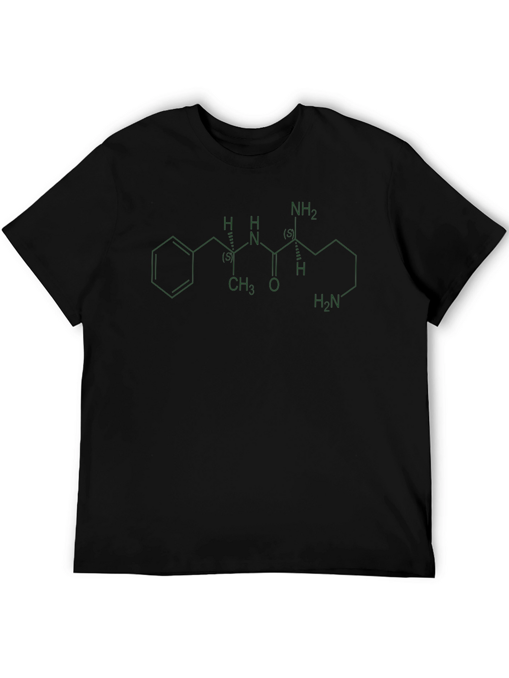 Science Molecule T-Shirt - Black