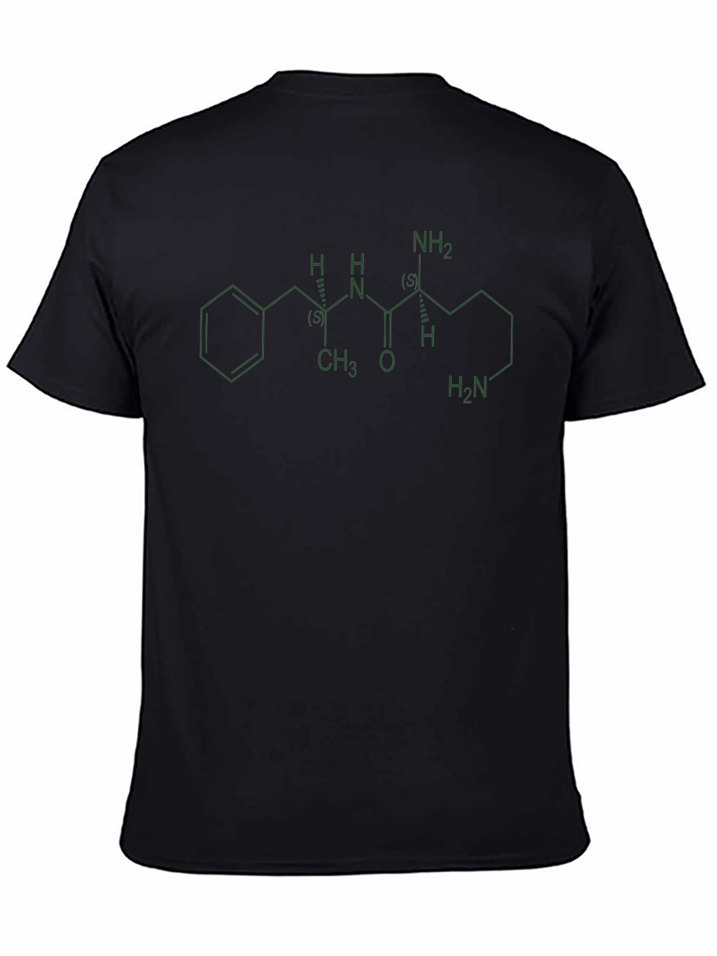 Science Molecule T-Shirt - Black