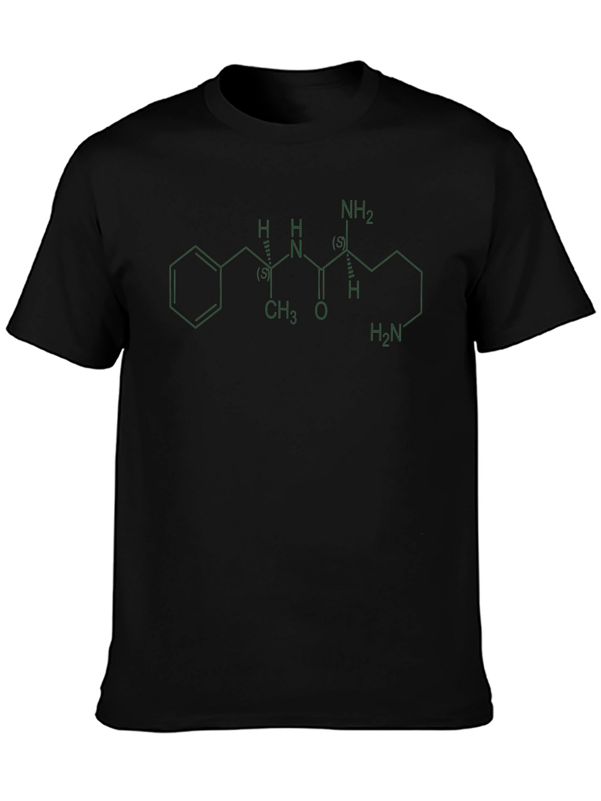 Science Molecule T-Shirt - Black