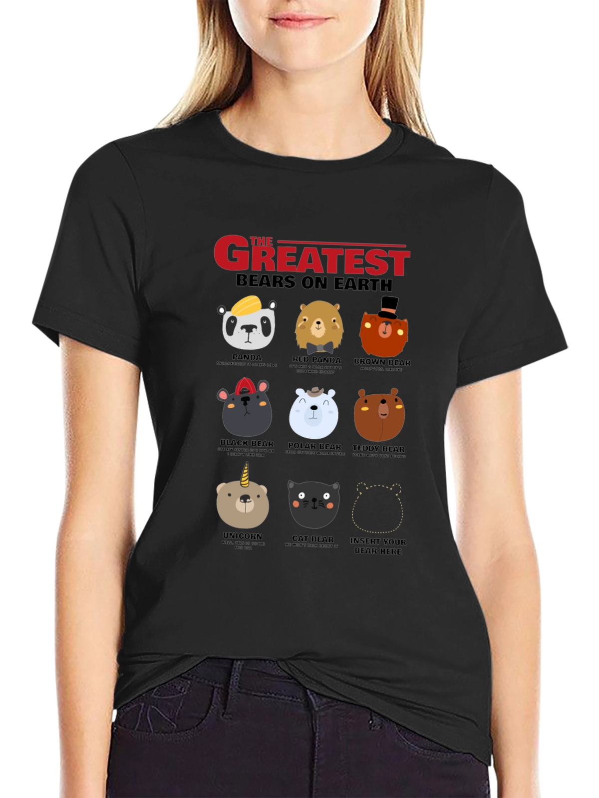 Greatest Bears on Earth Graphic T-Shirt