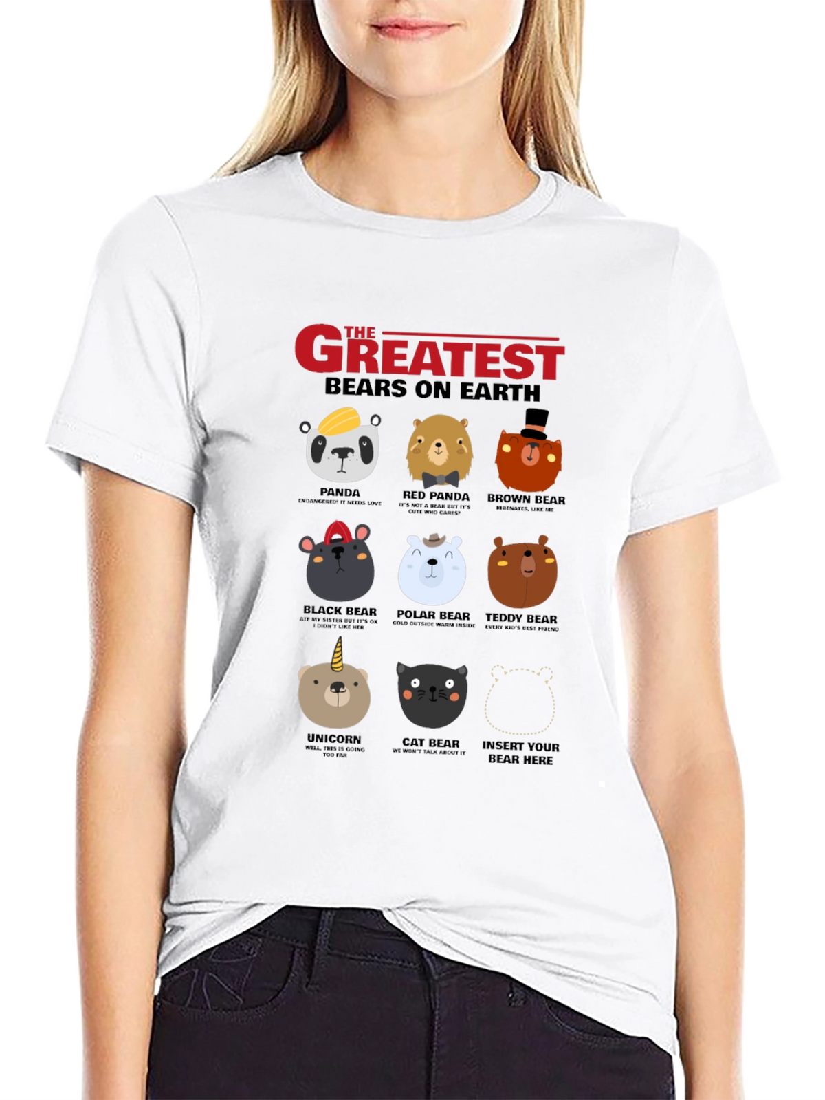 Greatest Bears on Earth Graphic T-Shirt