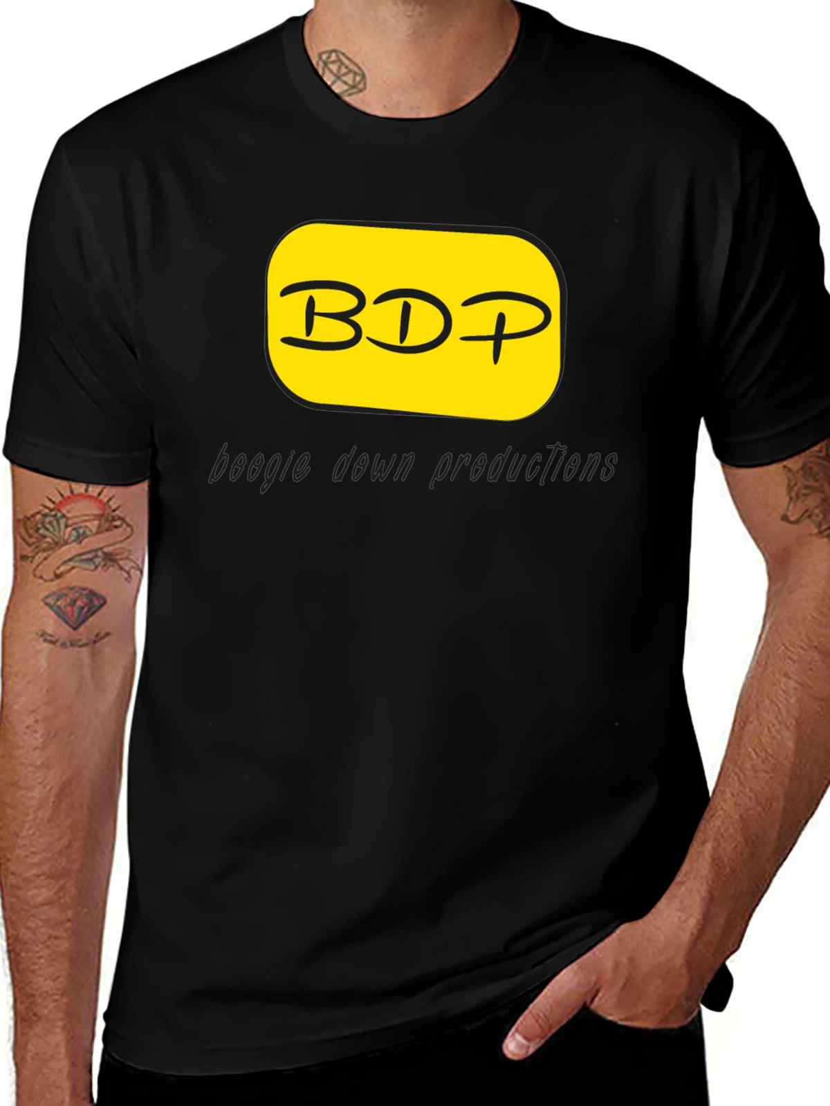 BDP Boogie Down Productions Graphic T-Shirt