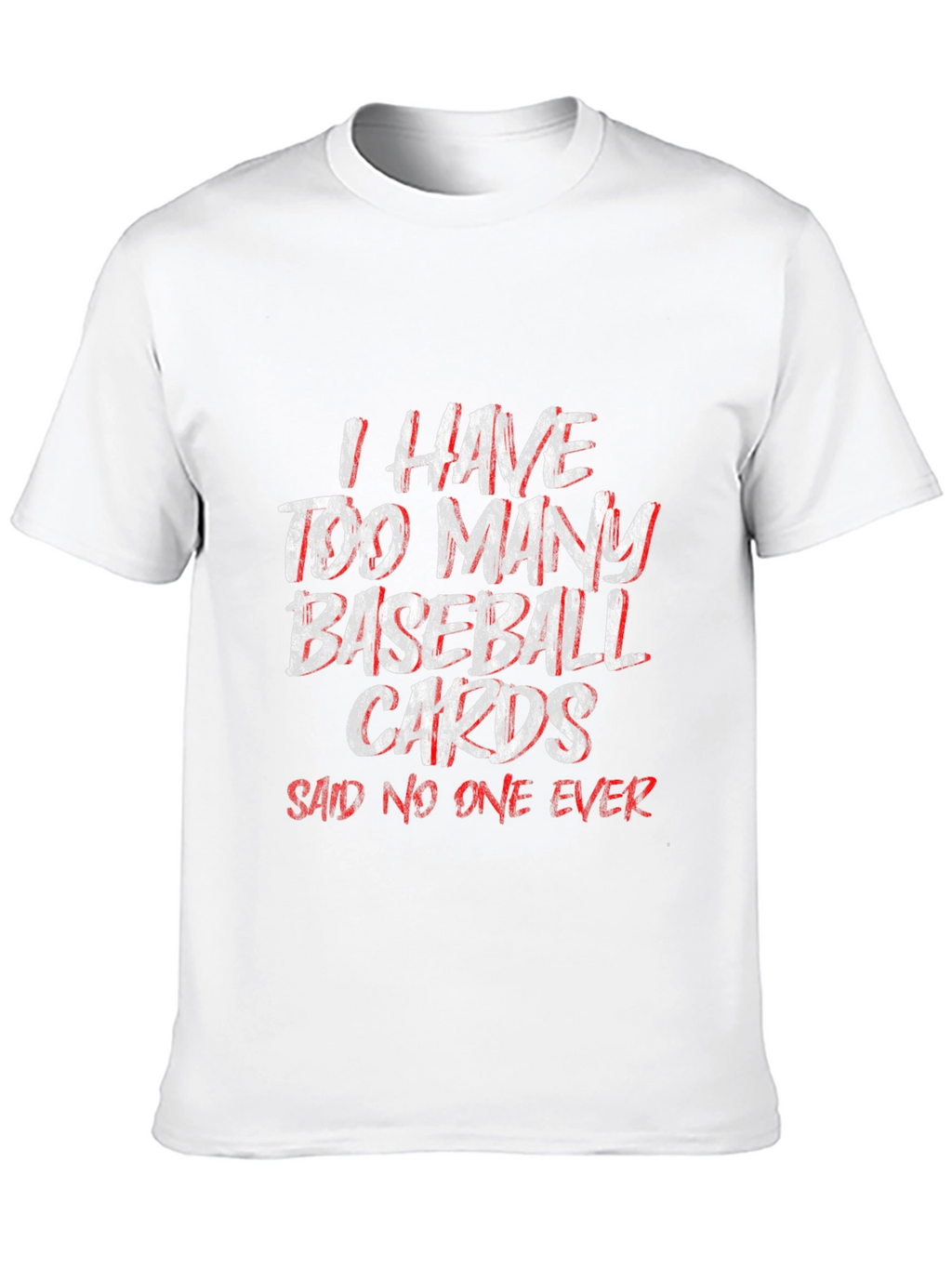 Baseball Cards Graphic Tee - Never Enough!