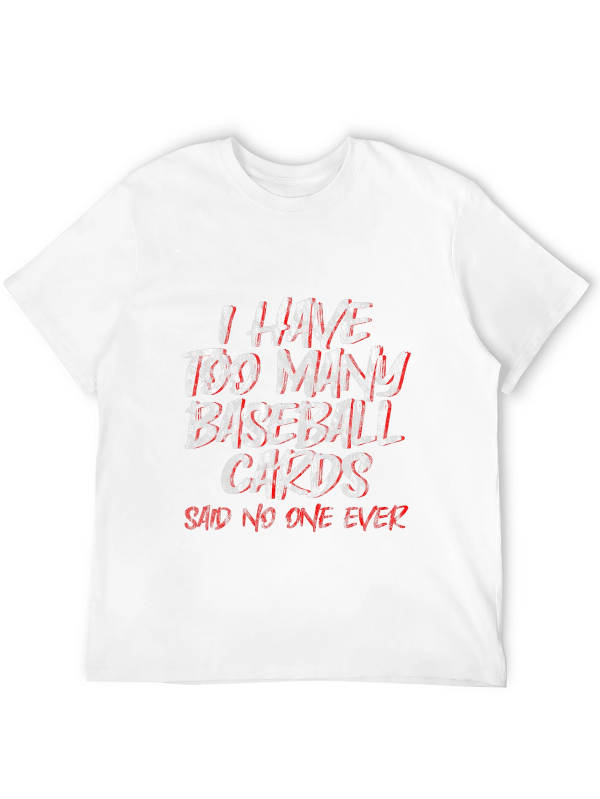 Baseball Cards Graphic Tee - Never Enough!