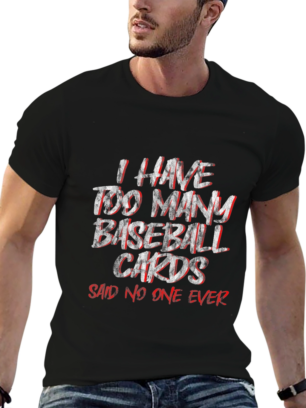 Baseball Cards Graphic Tee - Never Enough!
