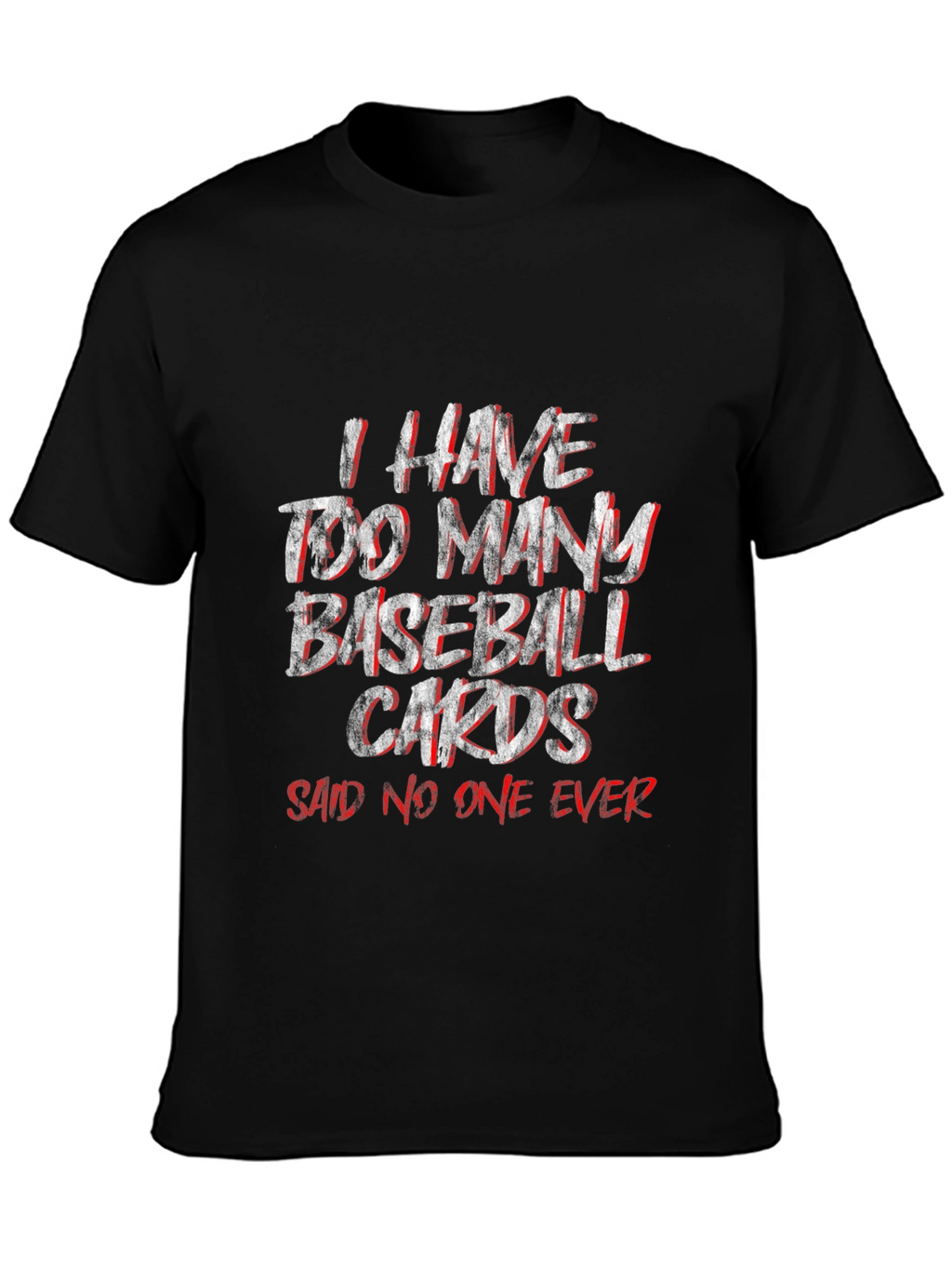 Baseball Cards Graphic Tee - Never Enough!