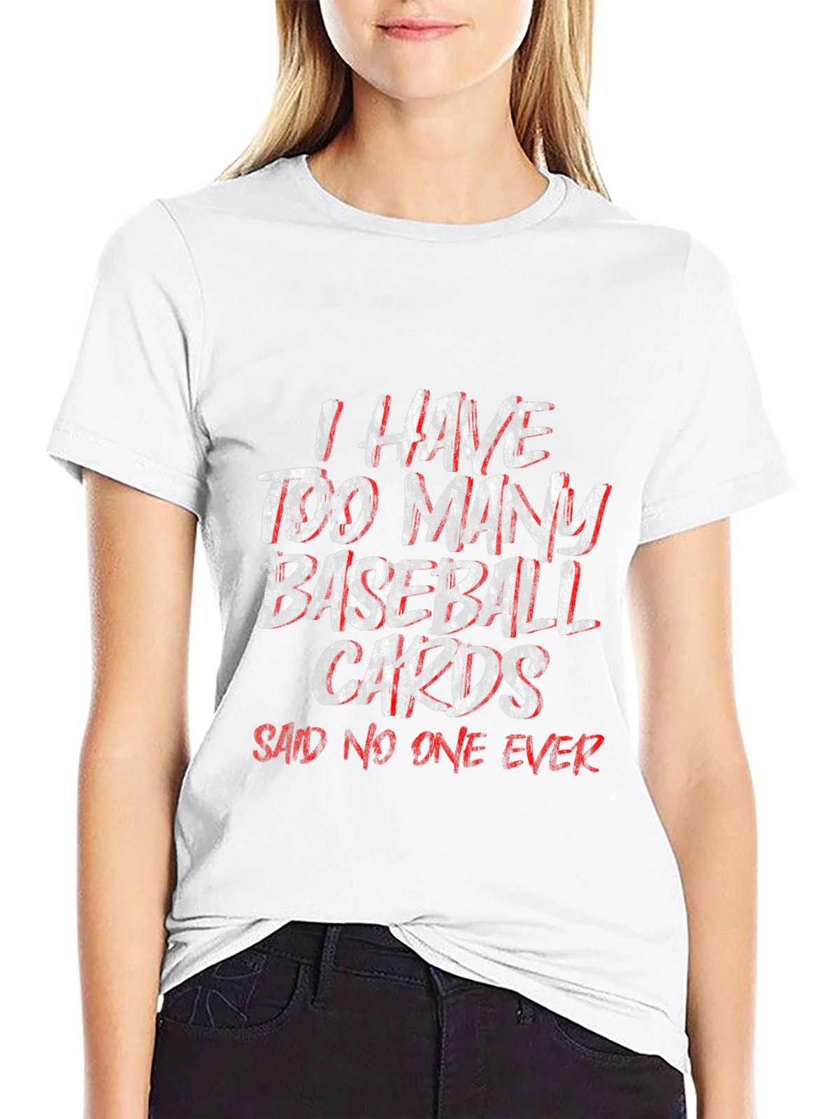 Baseball Cards Graphic Tee - Never Enough!
