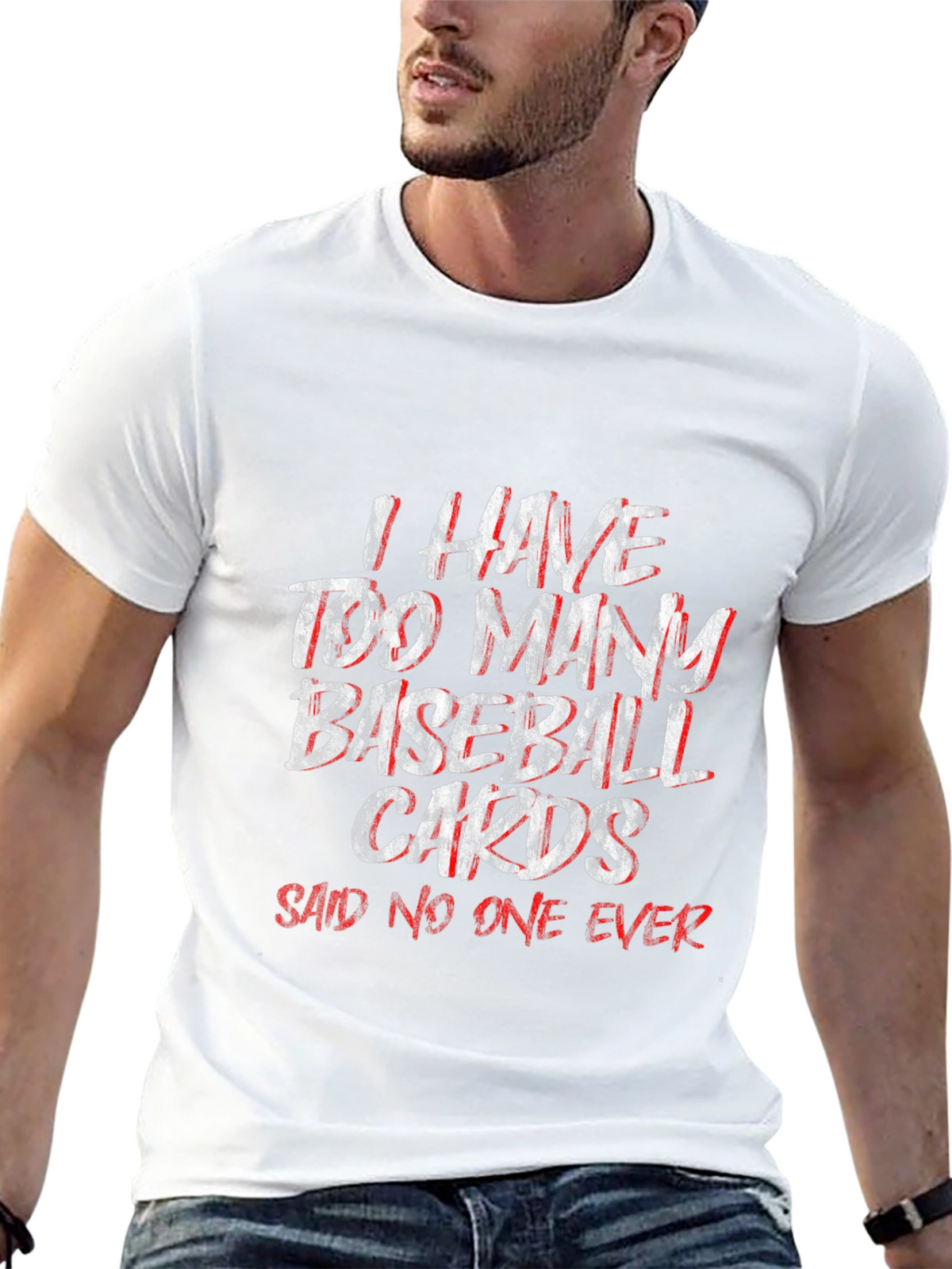 Baseball Cards Graphic Tee - Never Enough!