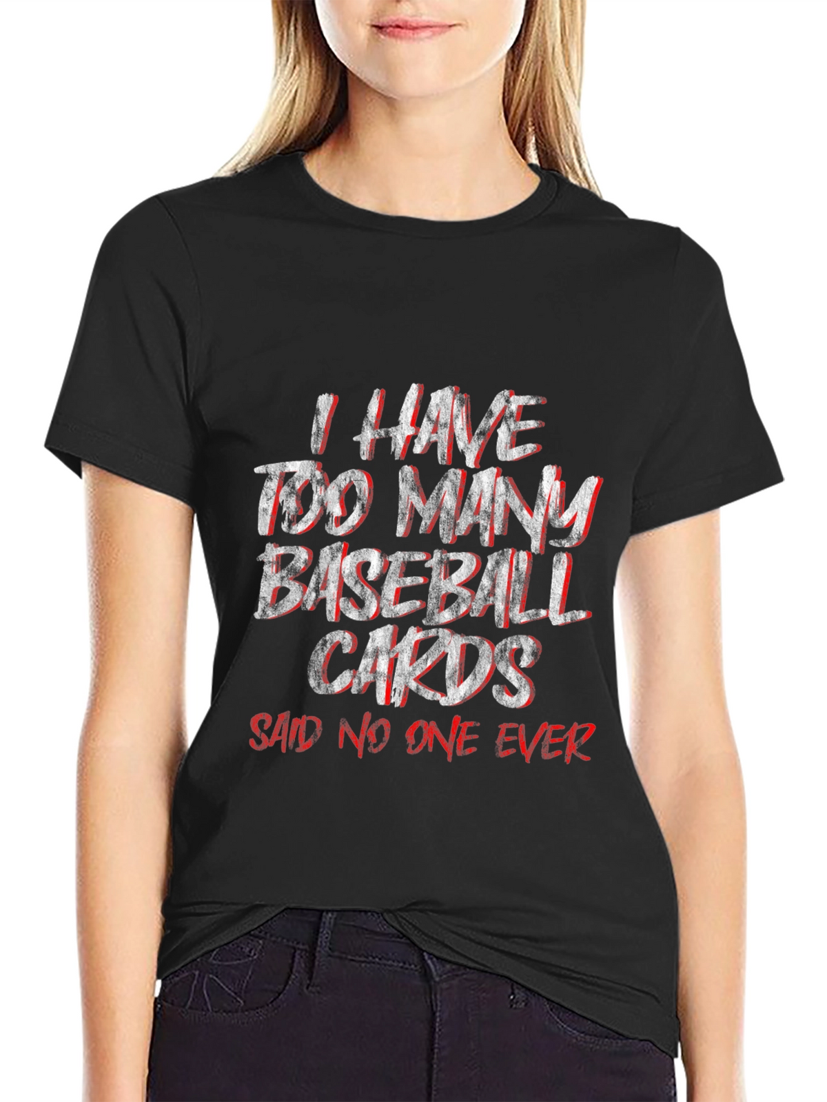Baseball Cards Graphic Tee - Never Enough!