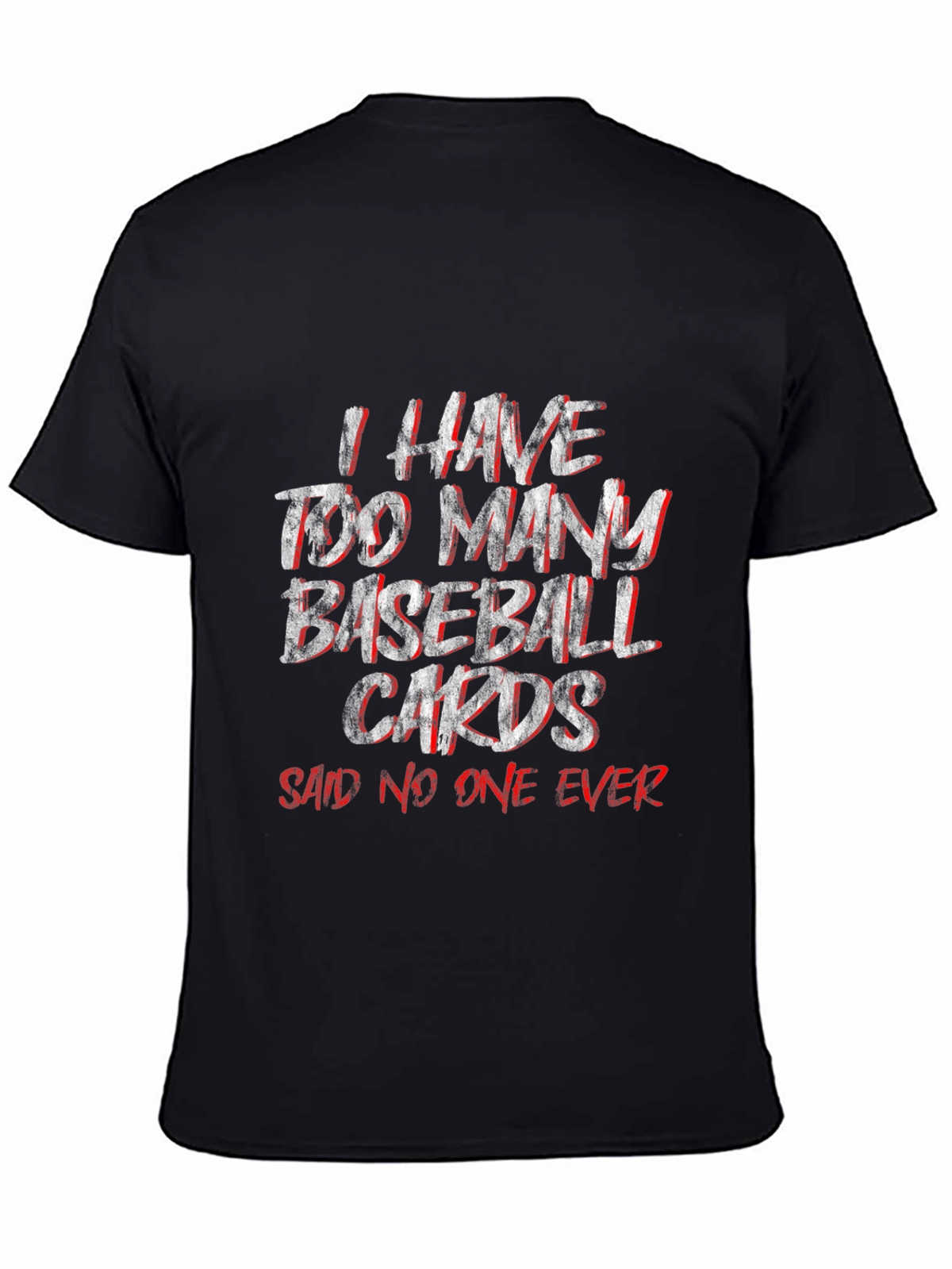 Baseball Cards Graphic Tee - Never Enough!