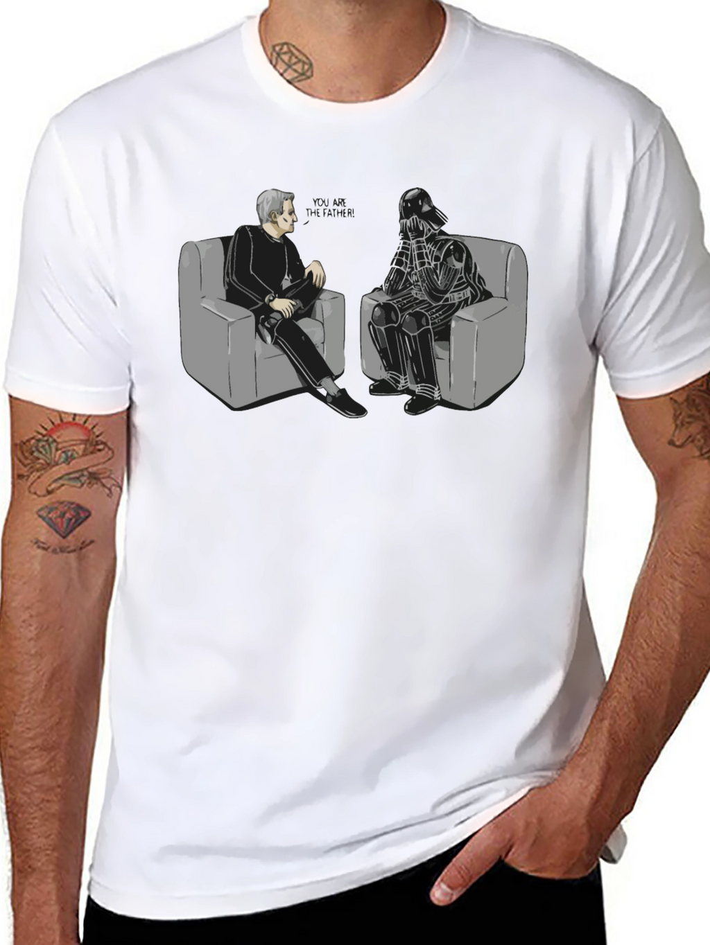 Darth Vader in Therapy T-Shirt