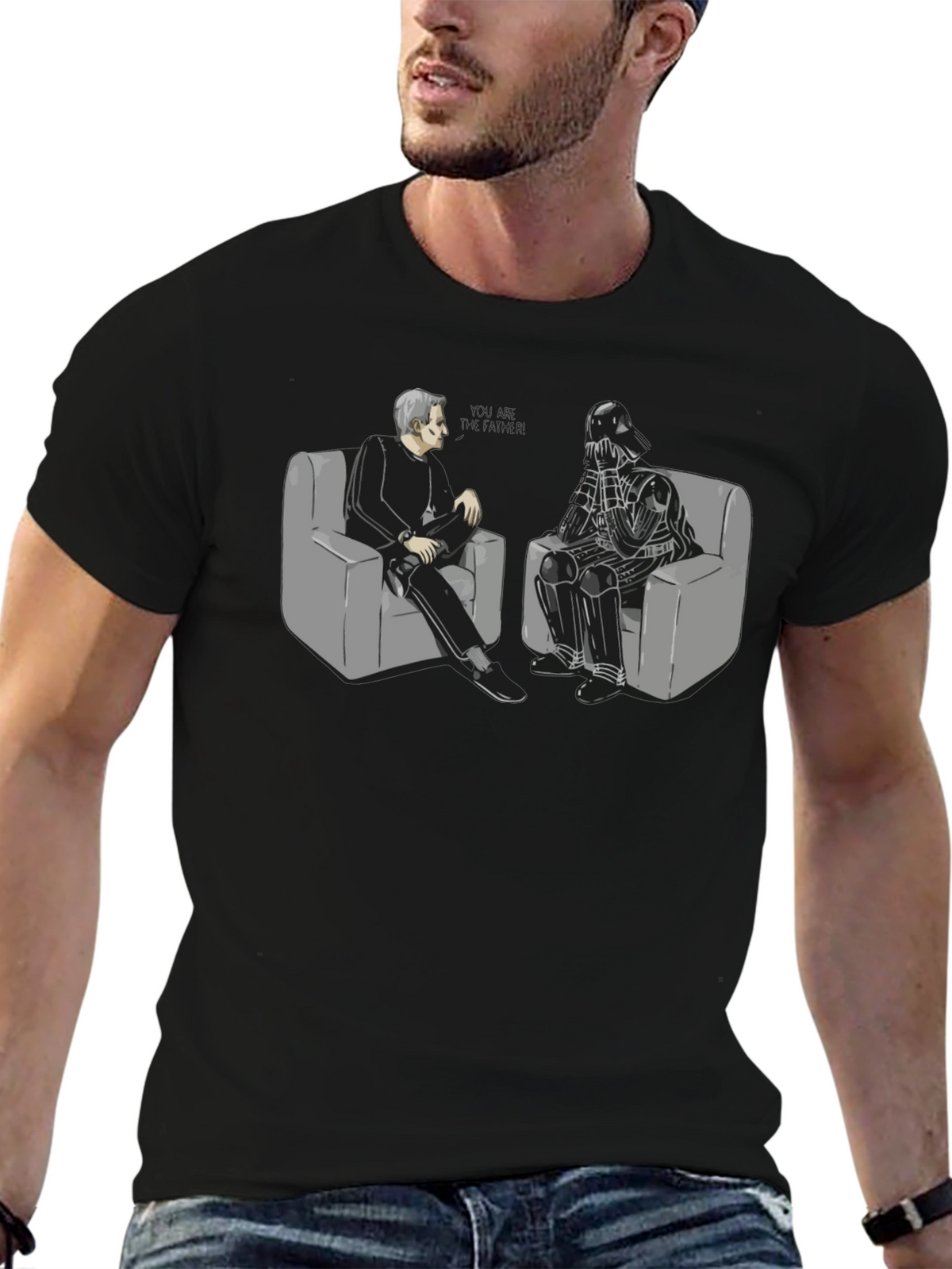 Darth Vader in Therapy T-Shirt