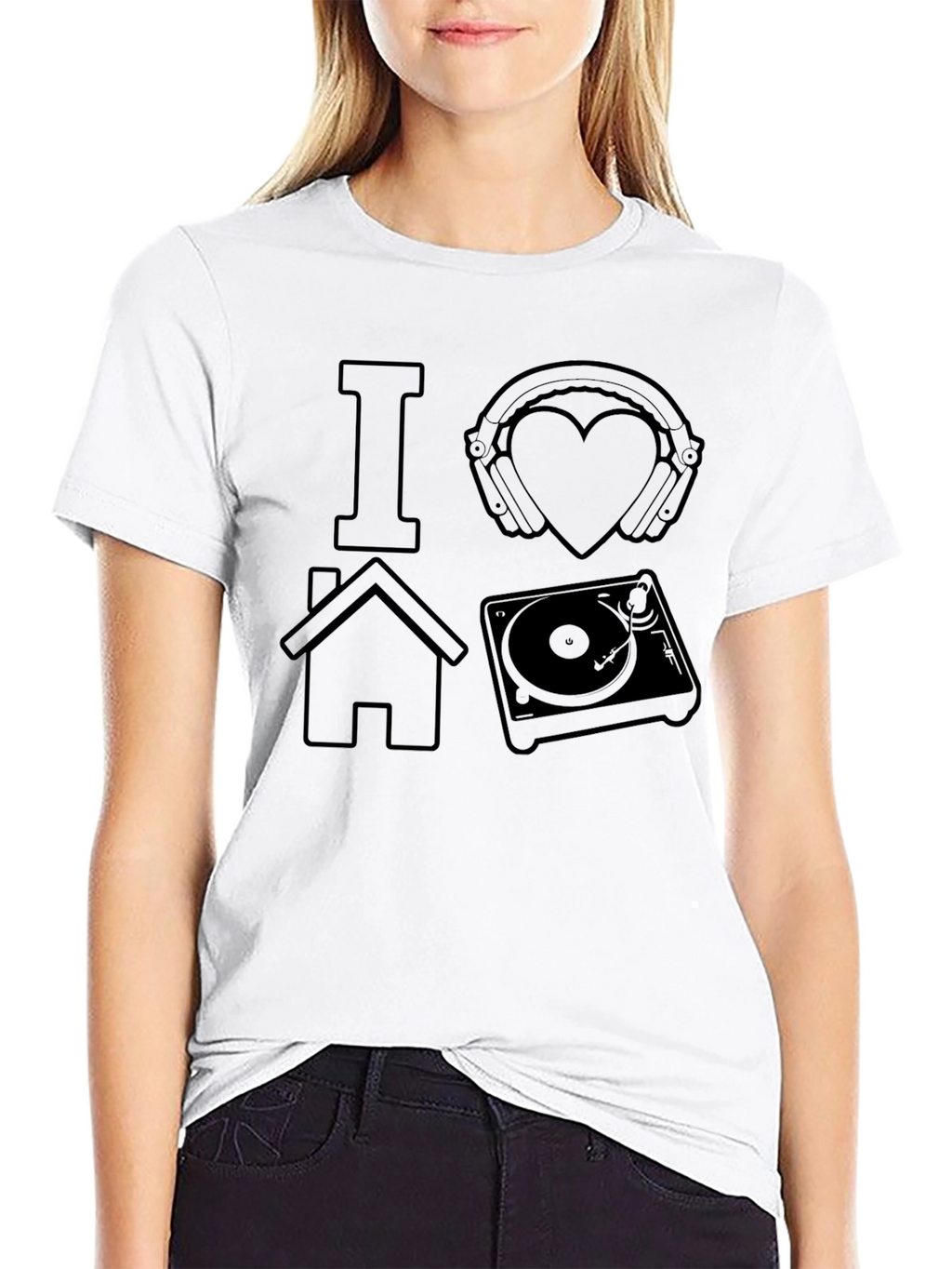 I Love House Music T-Shirt