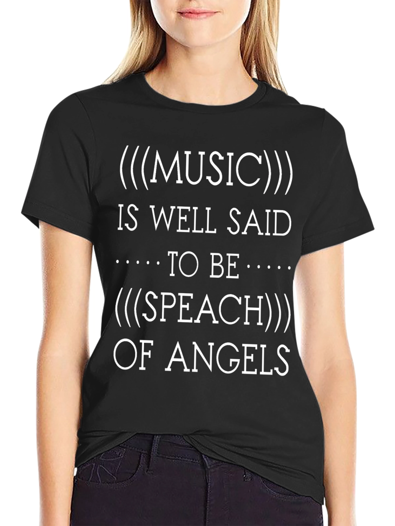 Music is Speech of Angels T-Shirt
