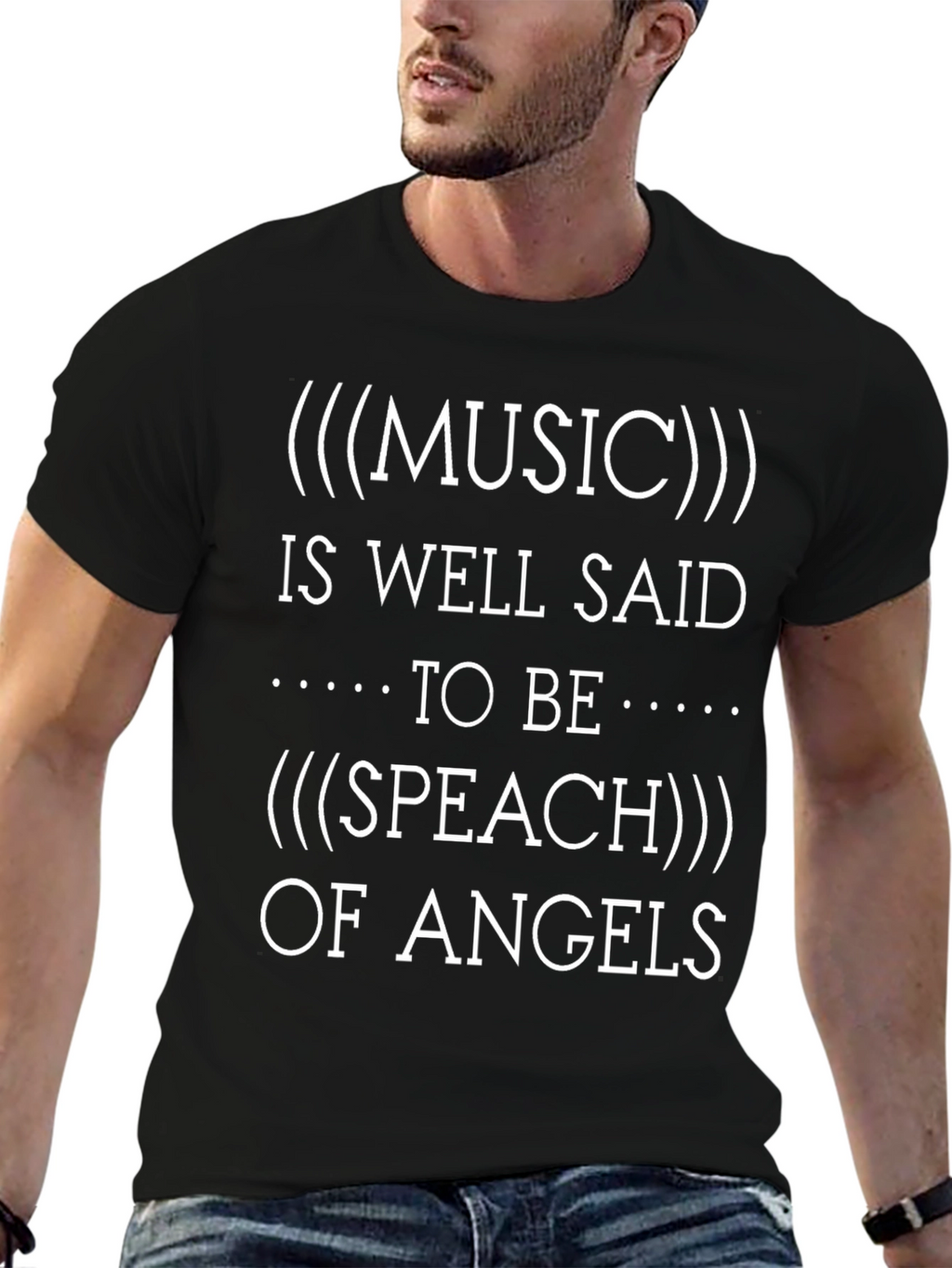 Music is Speech of Angels T-Shirt
