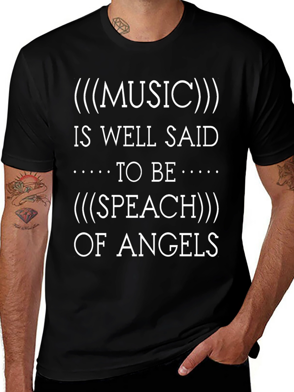 Music is Speech of Angels T-Shirt