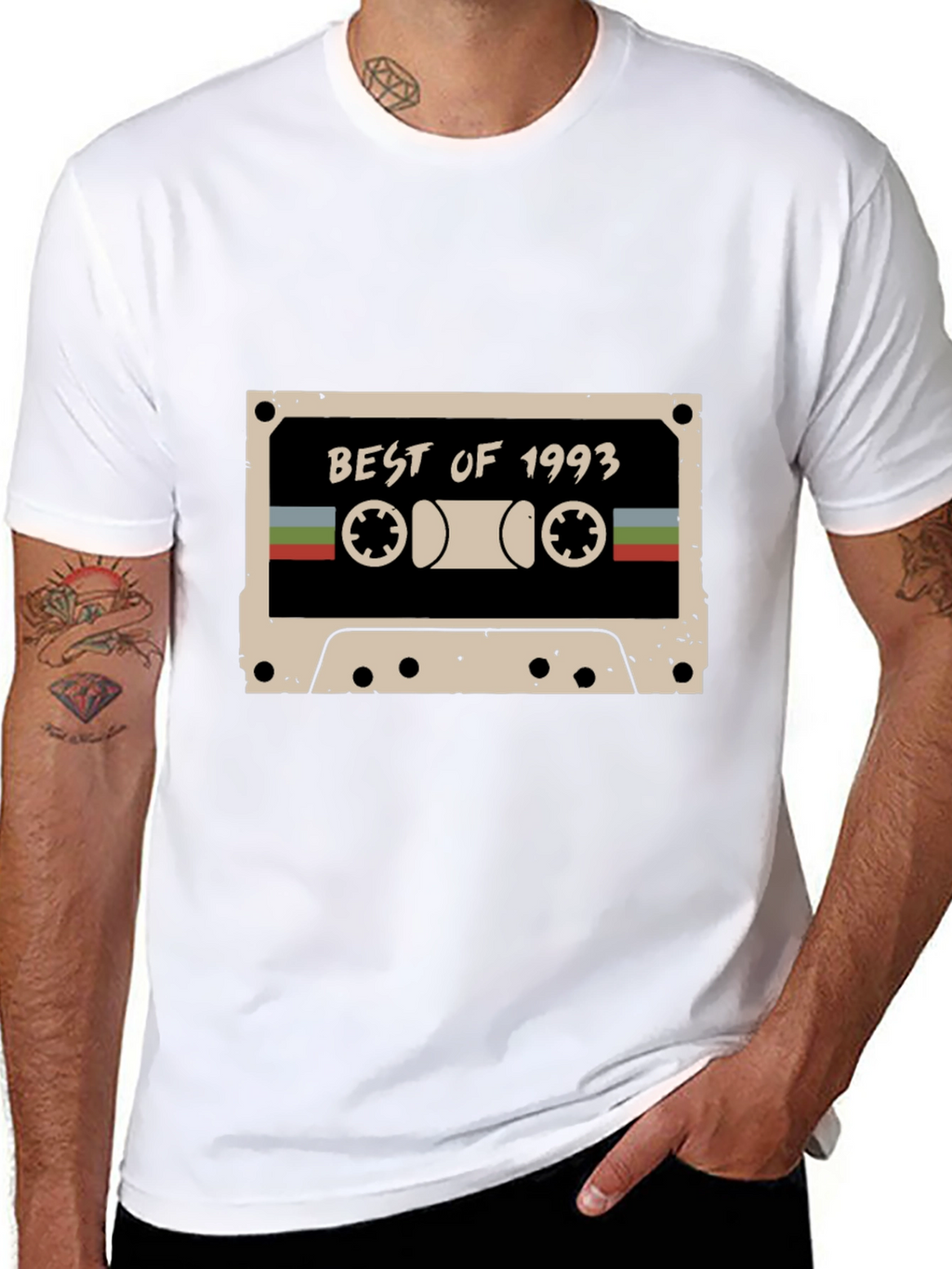 Best of 1993 Cassette Tape Graphic T-Shirt