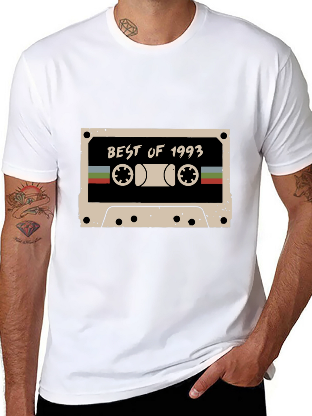 Best of 1993 Cassette Tape Graphic T-Shirt