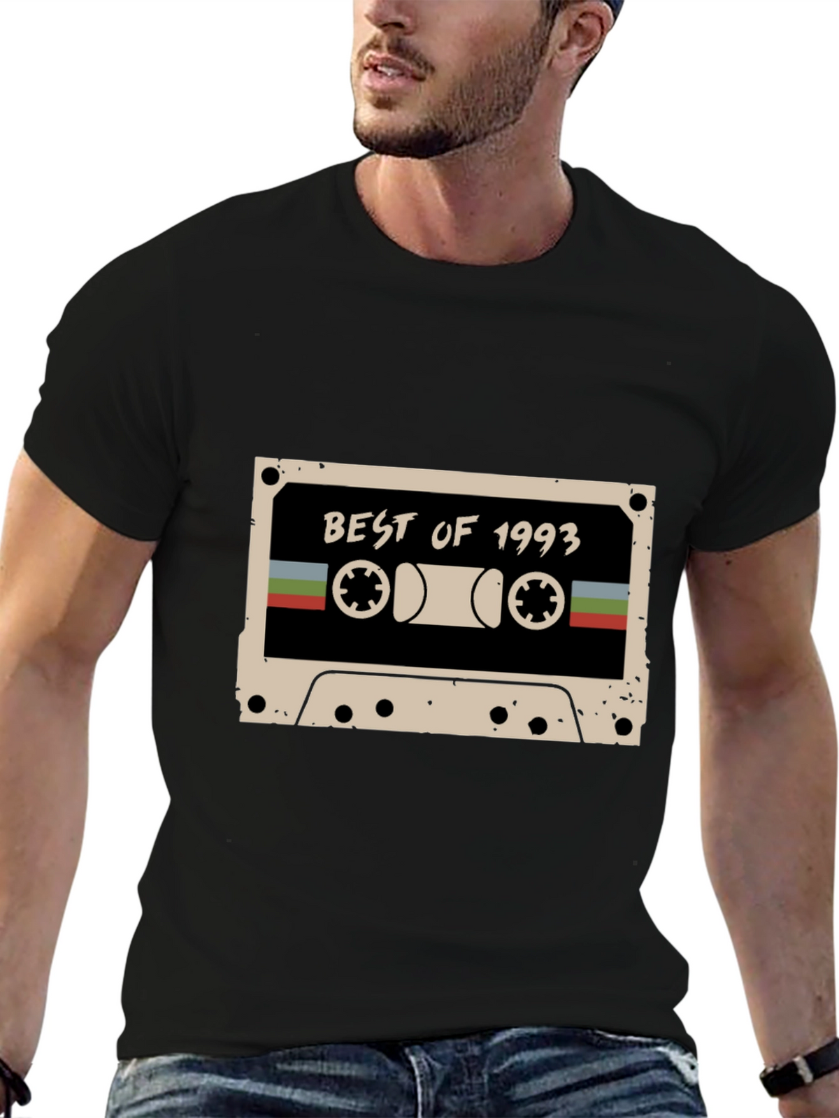 Best of 1993 Cassette Tape Graphic T-Shirt