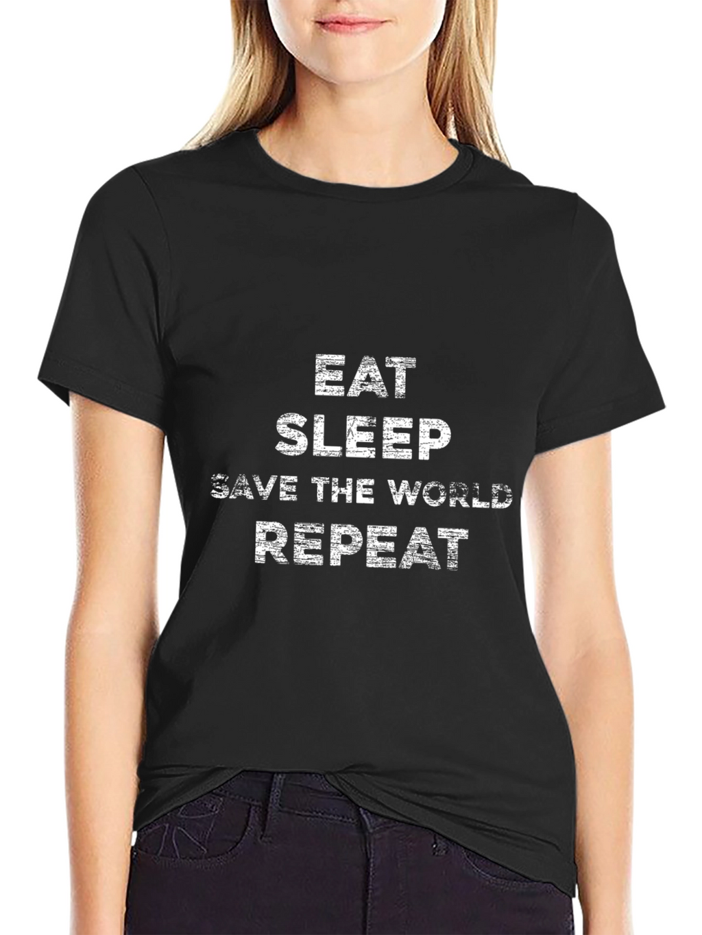 Eat Sleep Save The World T-Shirt