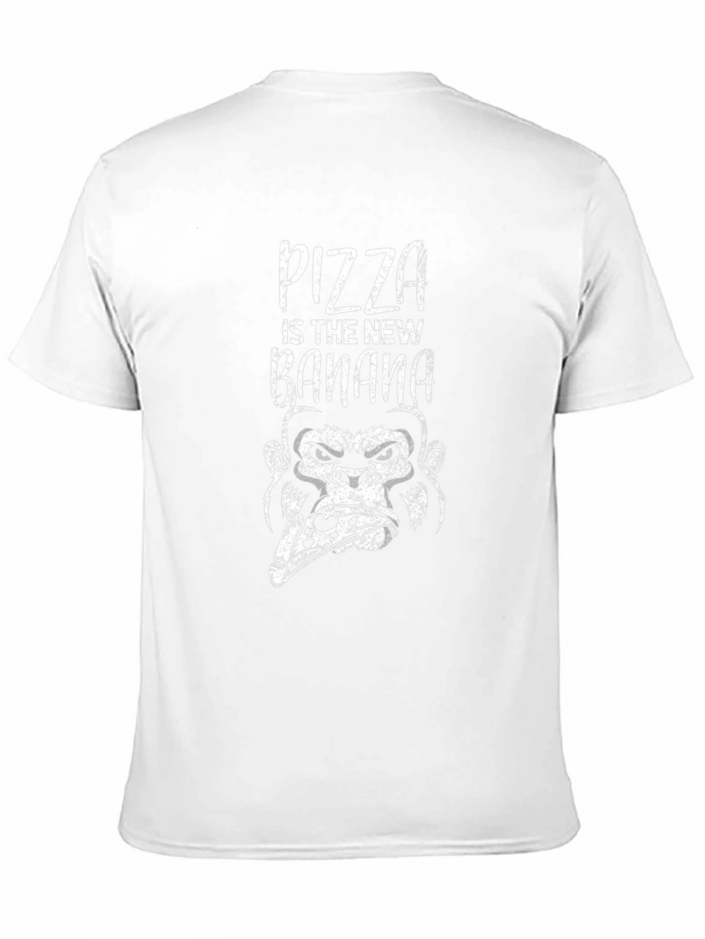 Pizza Gorilla Graphic T-Shirt - Funny Foodie Tee