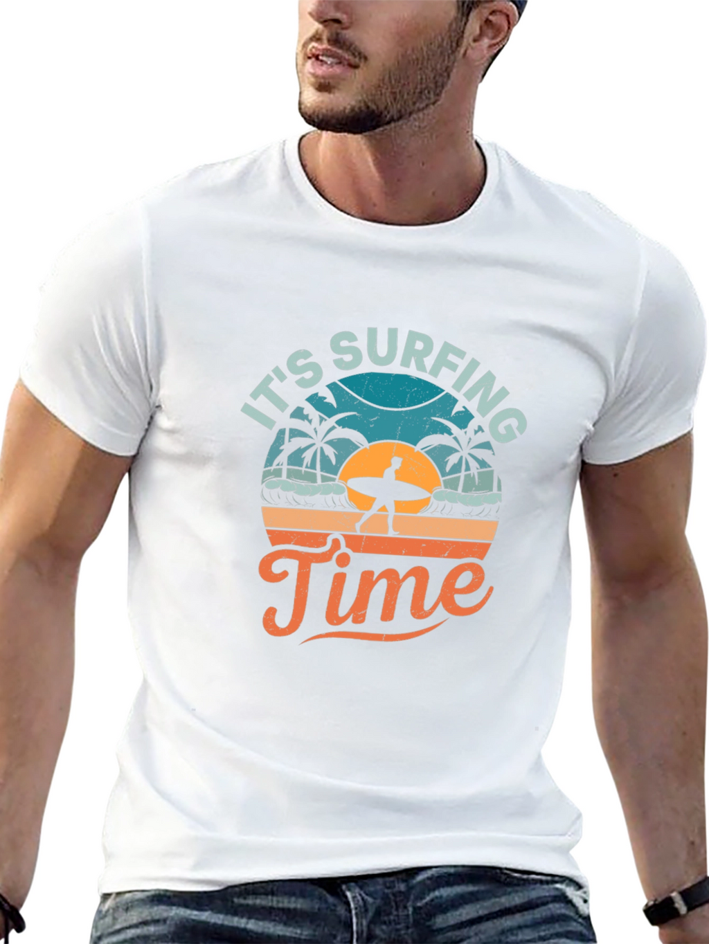 Its Surfing Time Graphic Tee