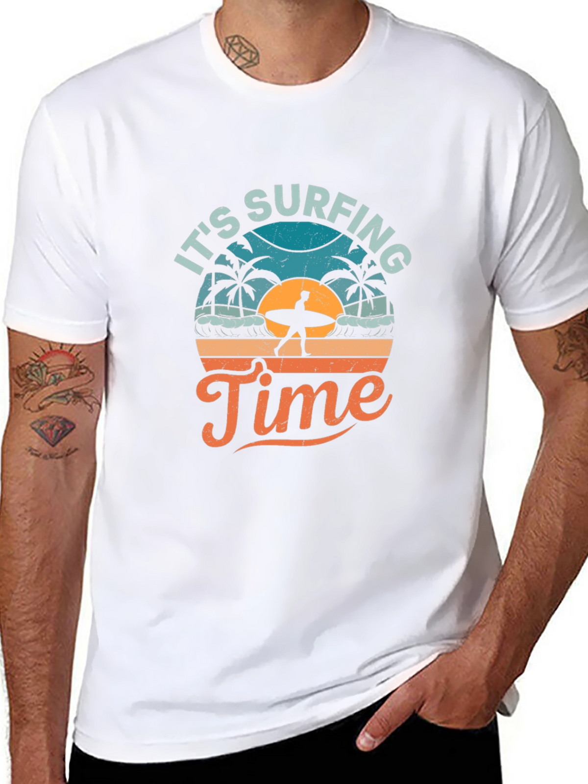 Its Surfing Time Graphic Tee
