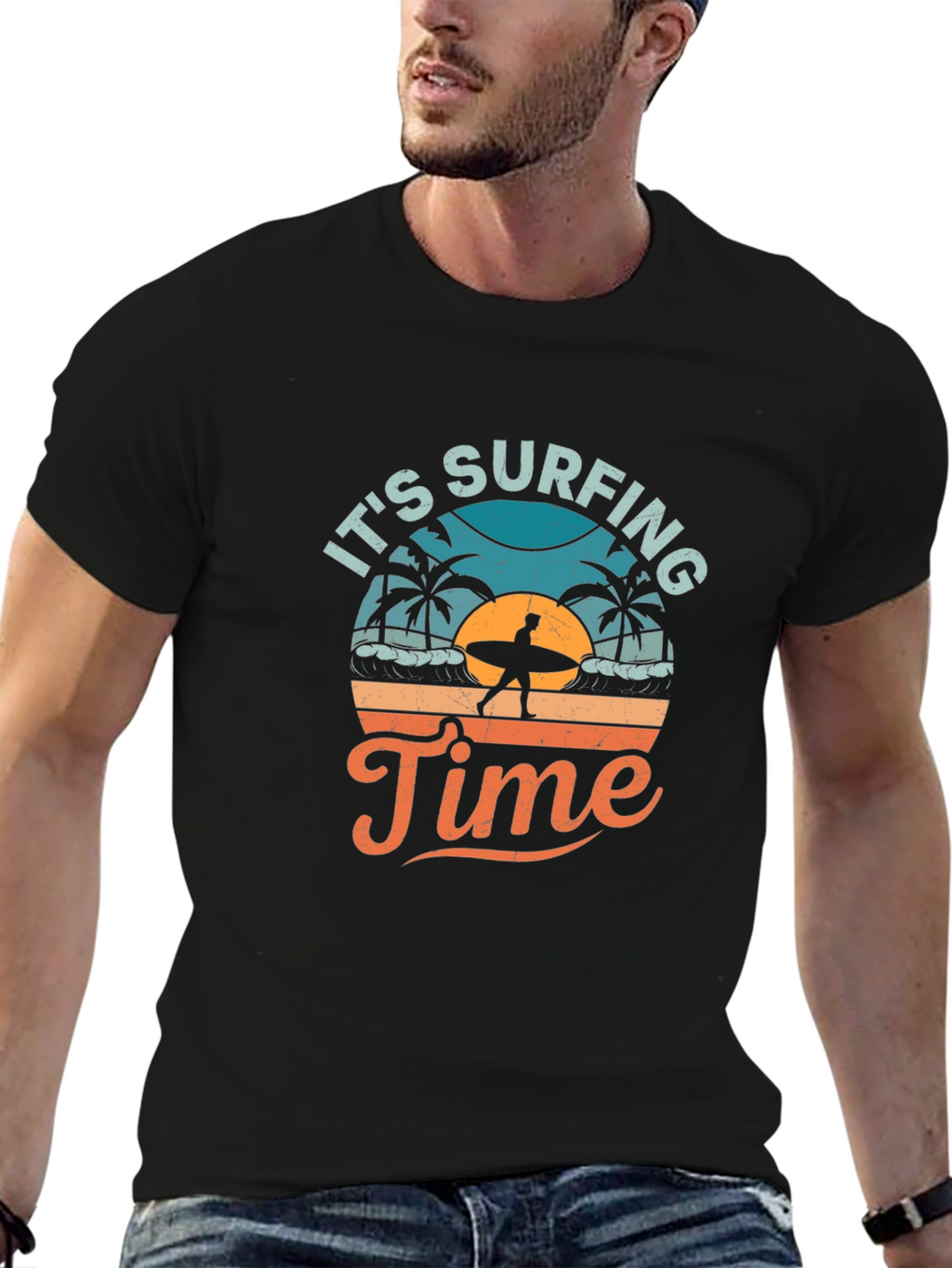 Its Surfing Time Graphic Tee