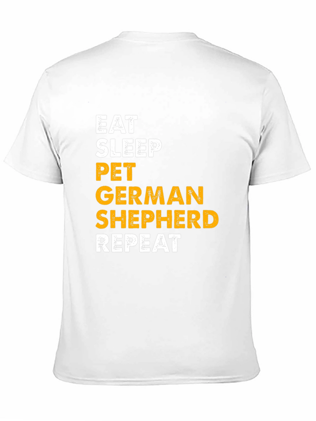 Eat Sleep Pet German Shepherd Repeat T-Shirt