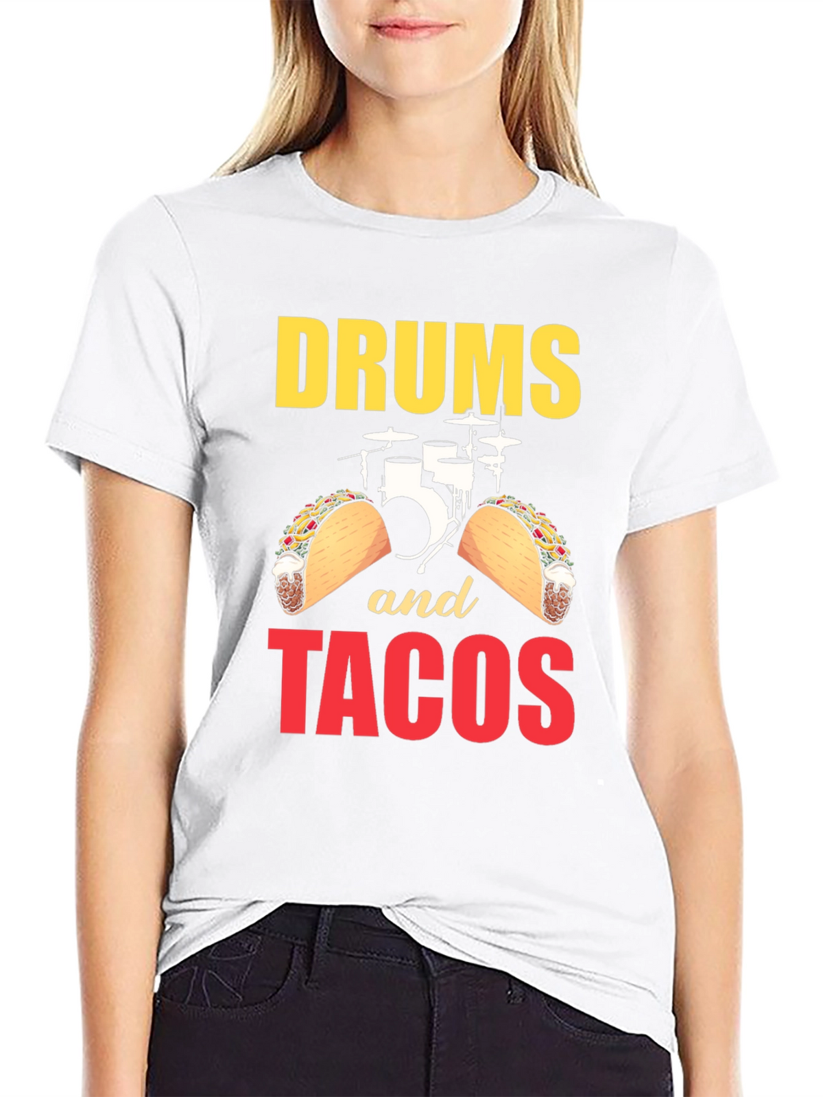 Drums and Tacos Graphic Tee