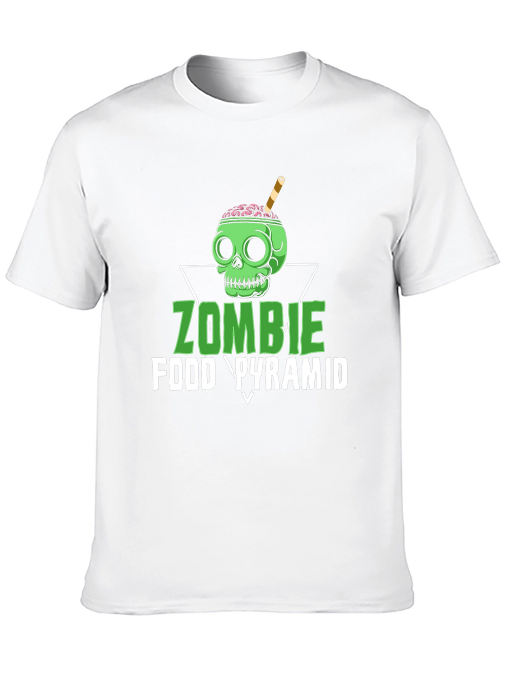 Zombie Food Pyramid Graphic Tee