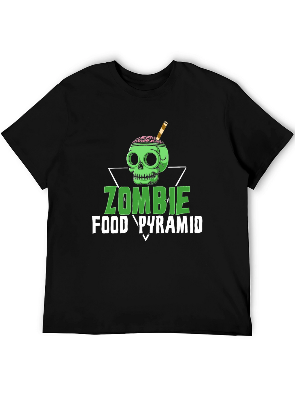 Zombie Food Pyramid Graphic Tee