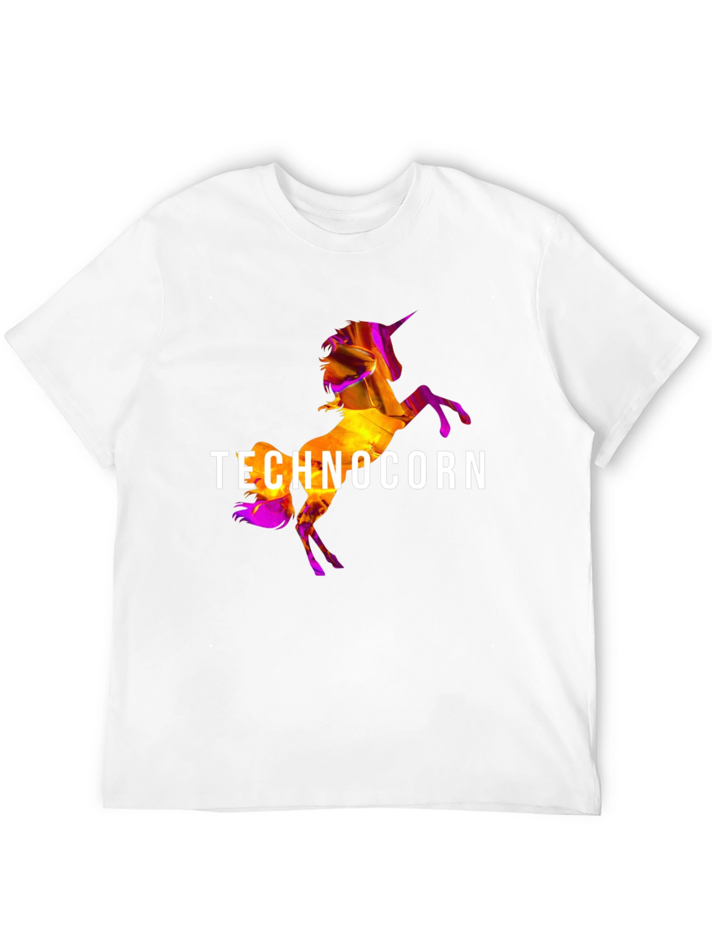 Technocorn Black T-Shirt
