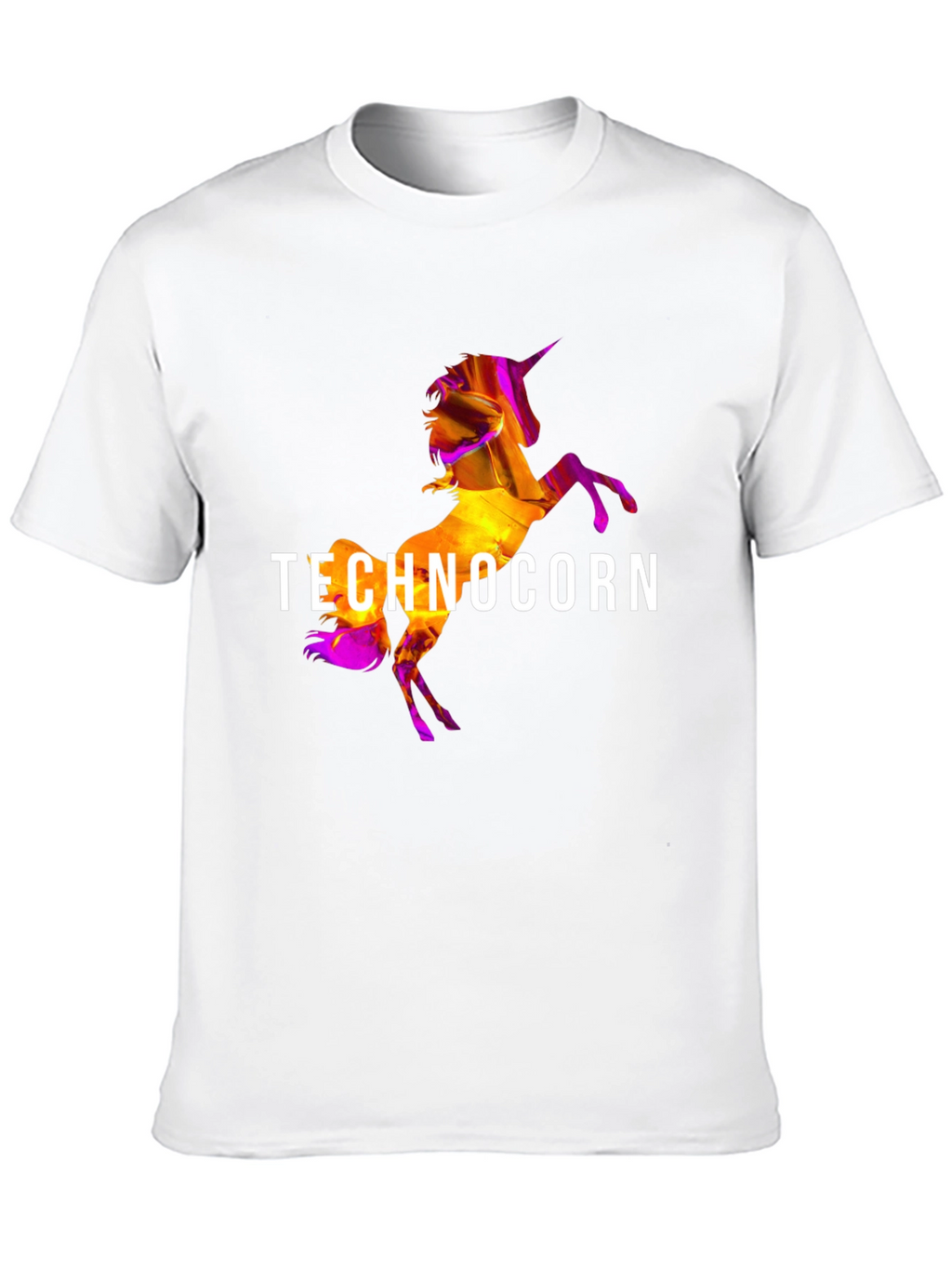 Technocorn Black T-Shirt