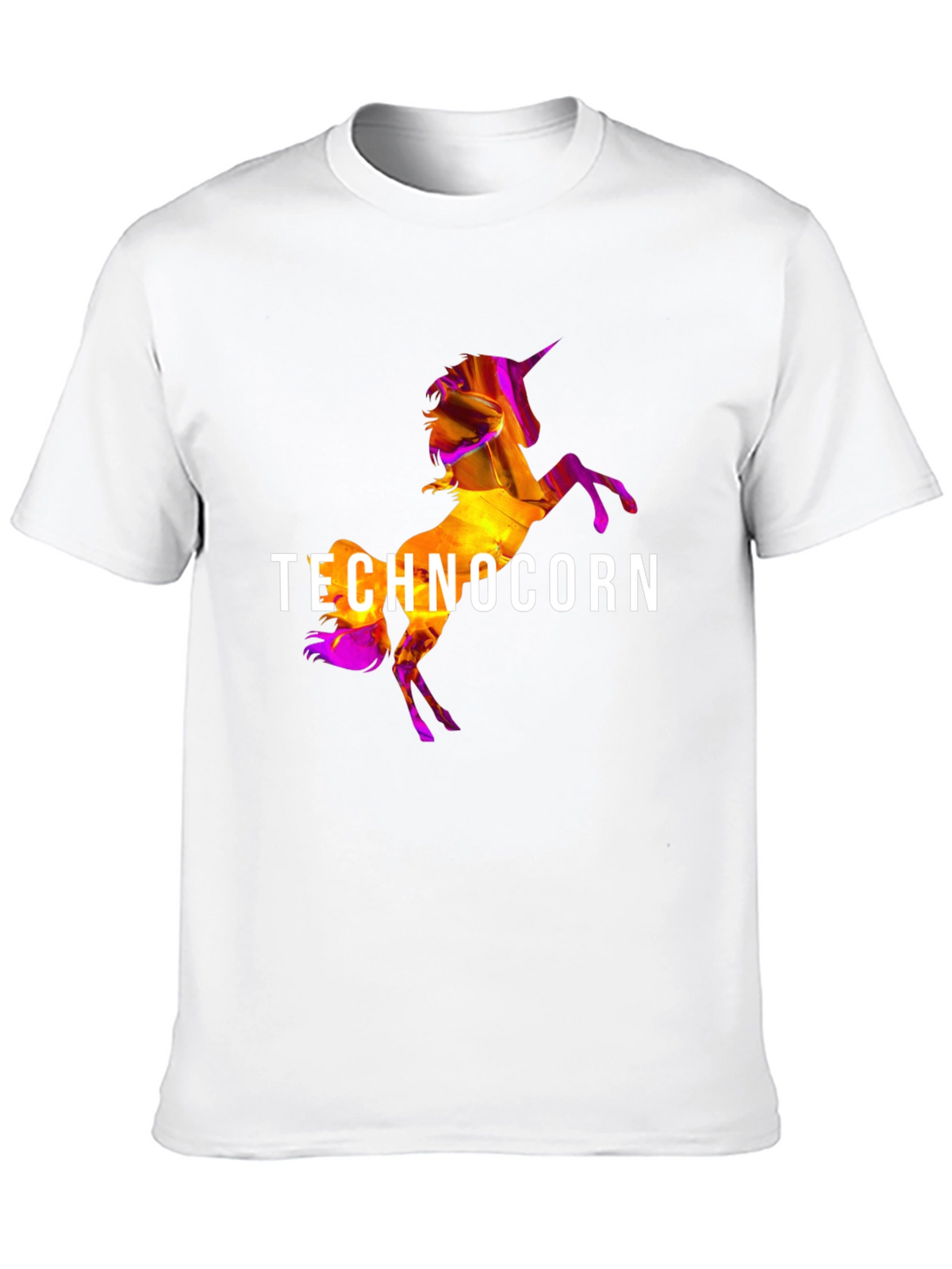 Technocorn Black T-Shirt