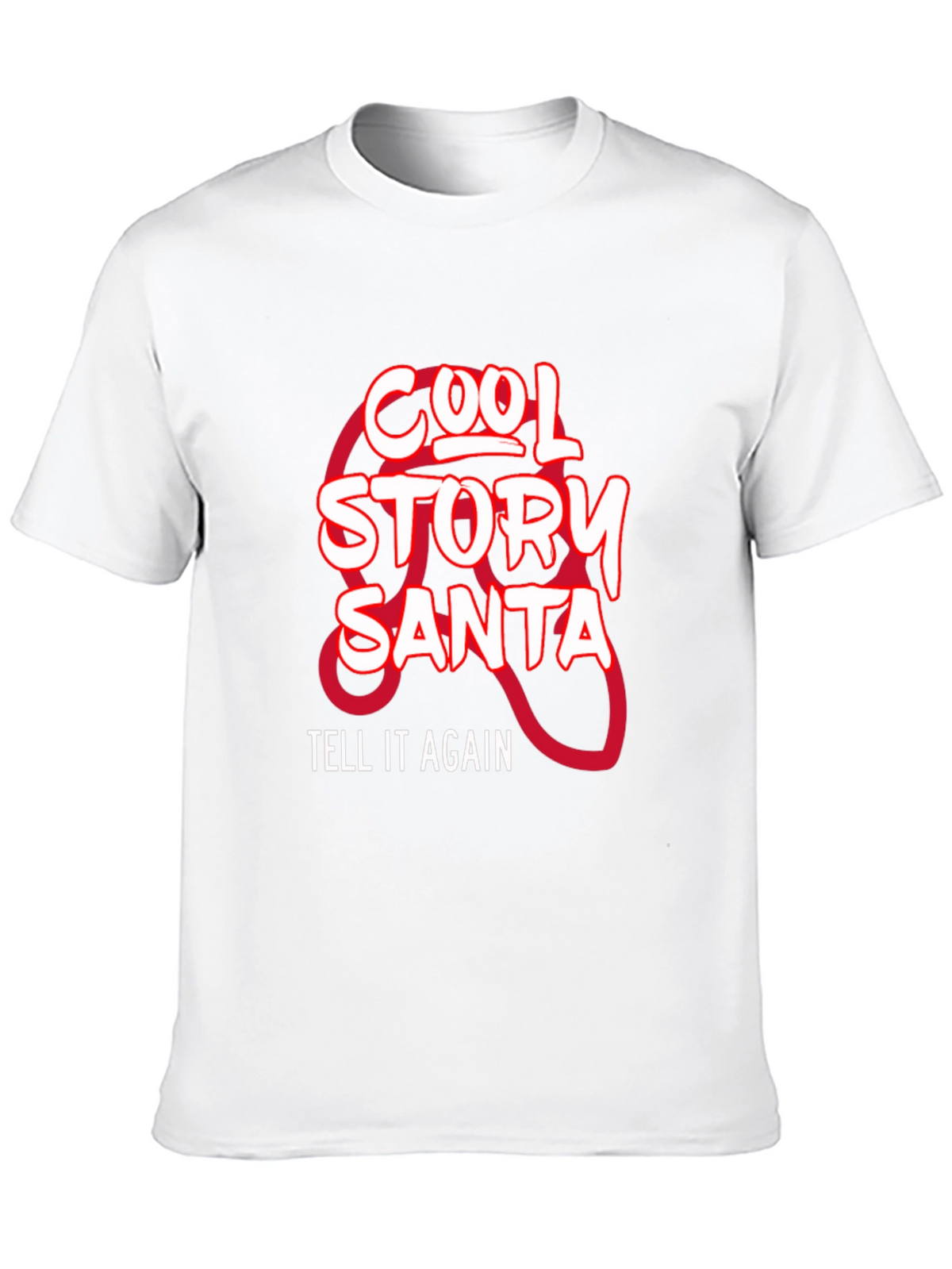 Cool Story Santa Black T-Shirt